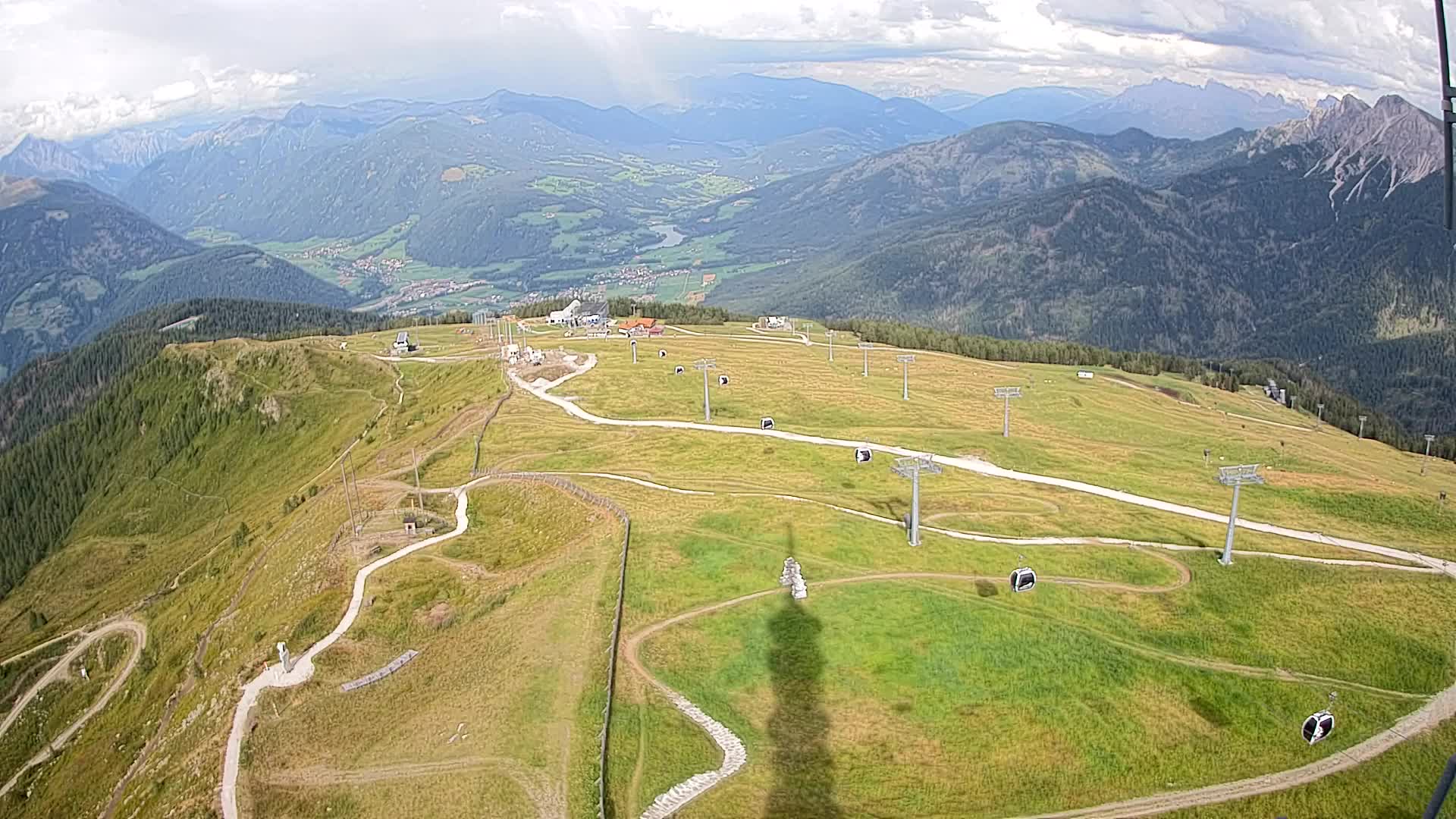 Kronplatz vrh | pogled na Valdaora – Olang
