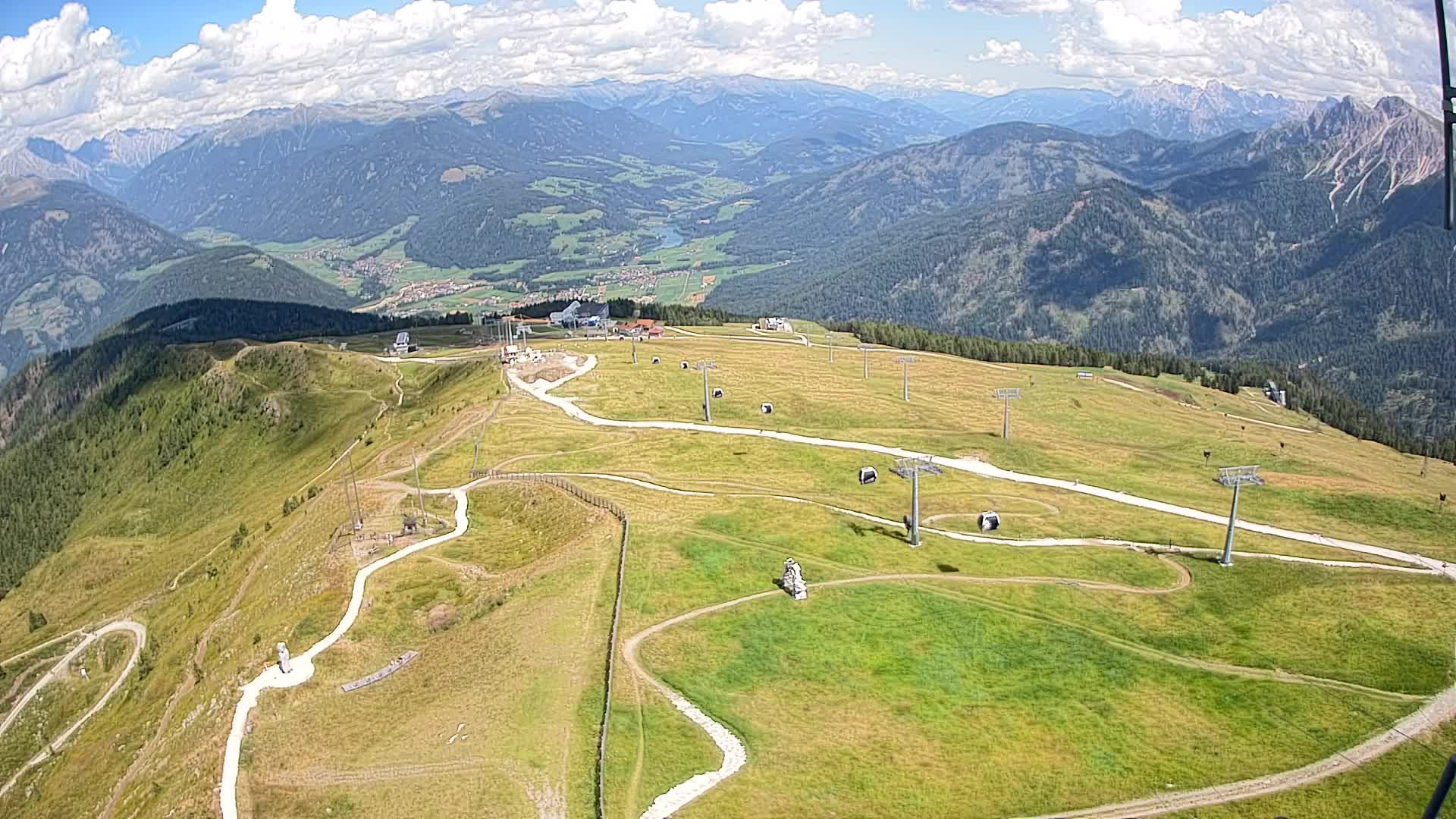 Sommet du Kronplatz | vue sur Valdaora – Olang