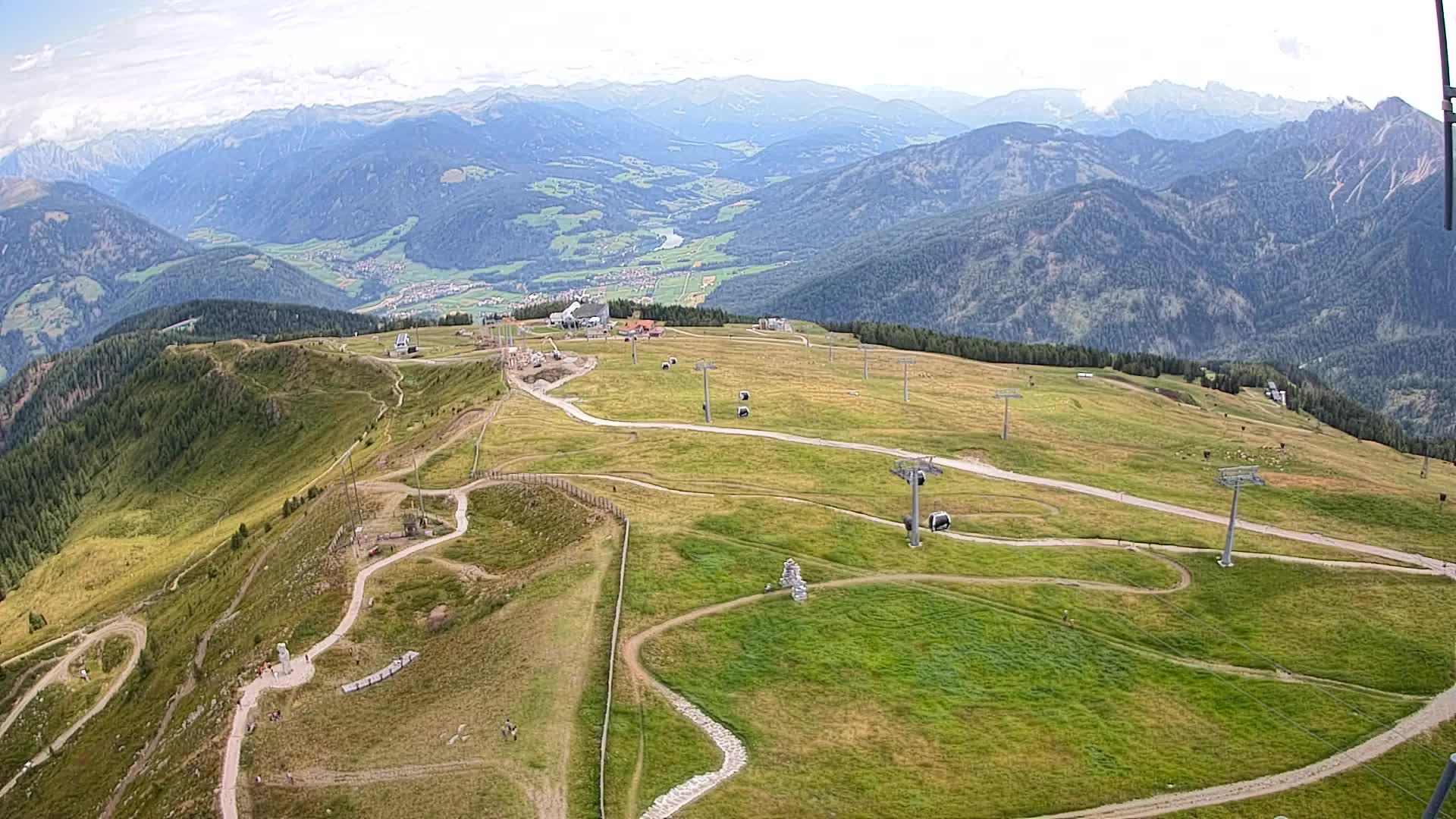Sommet du Kronplatz | vue sur Valdaora – Olang