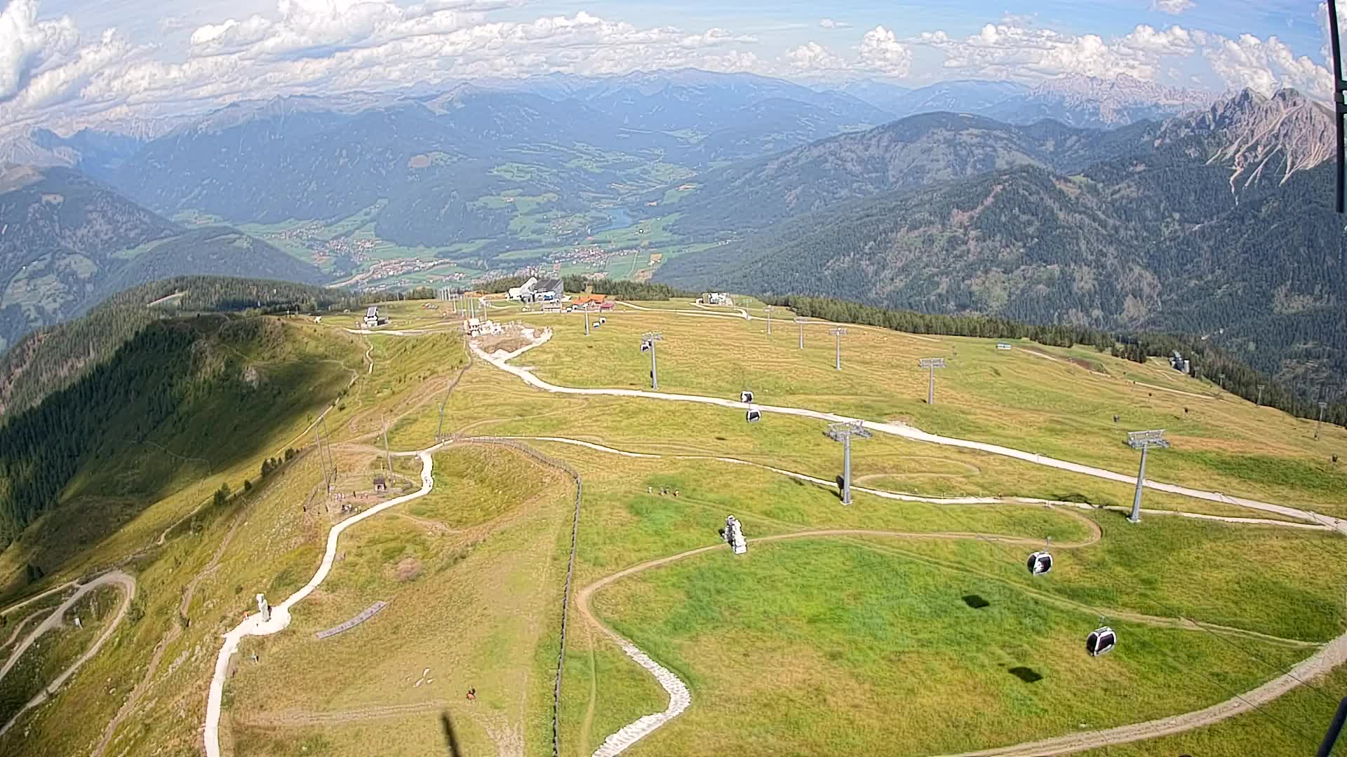 Sommet du Kronplatz | vue sur Valdaora – Olang