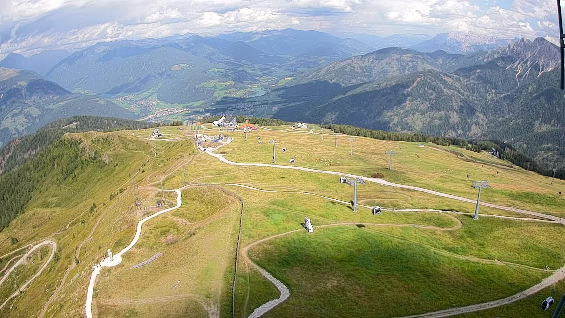 Kronplatz vrh | pogled na Valdaora – Olang