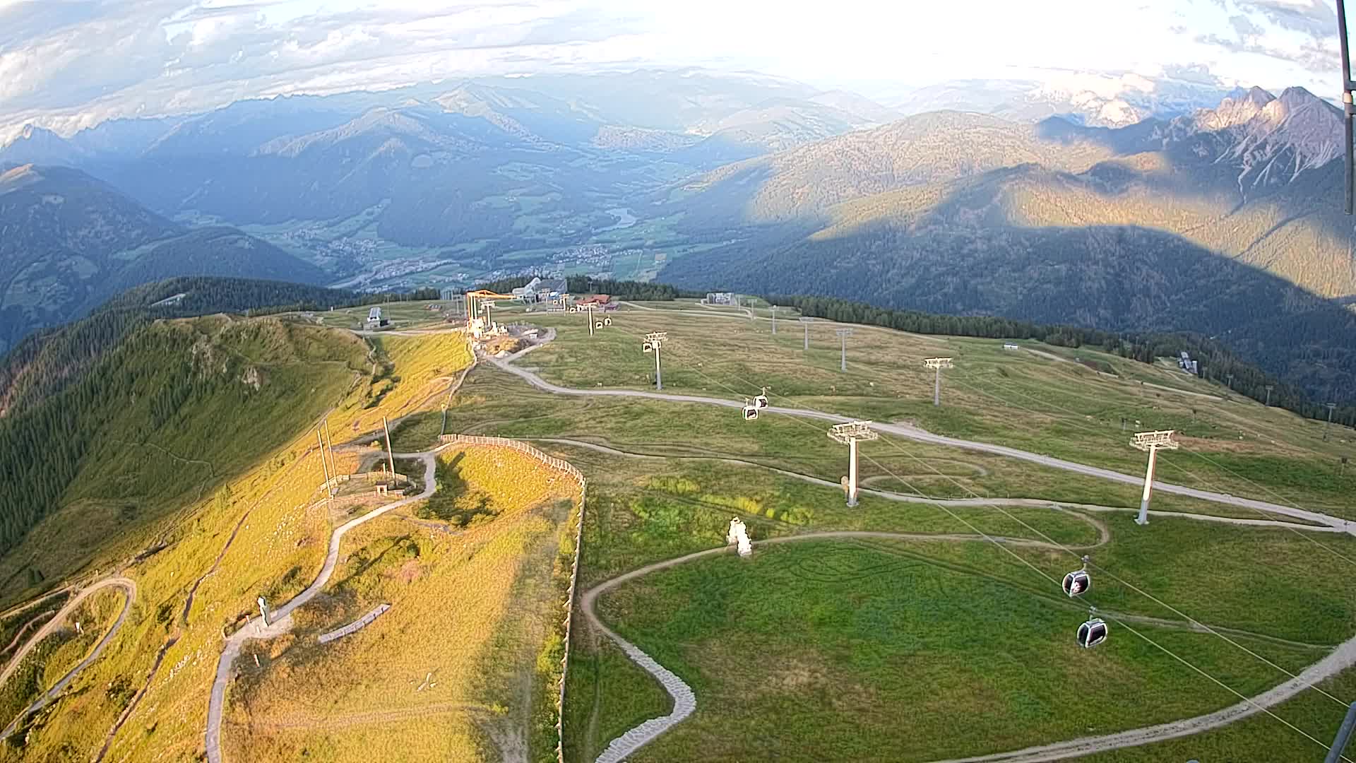 Sommet du Kronplatz | vue sur Valdaora – Olang