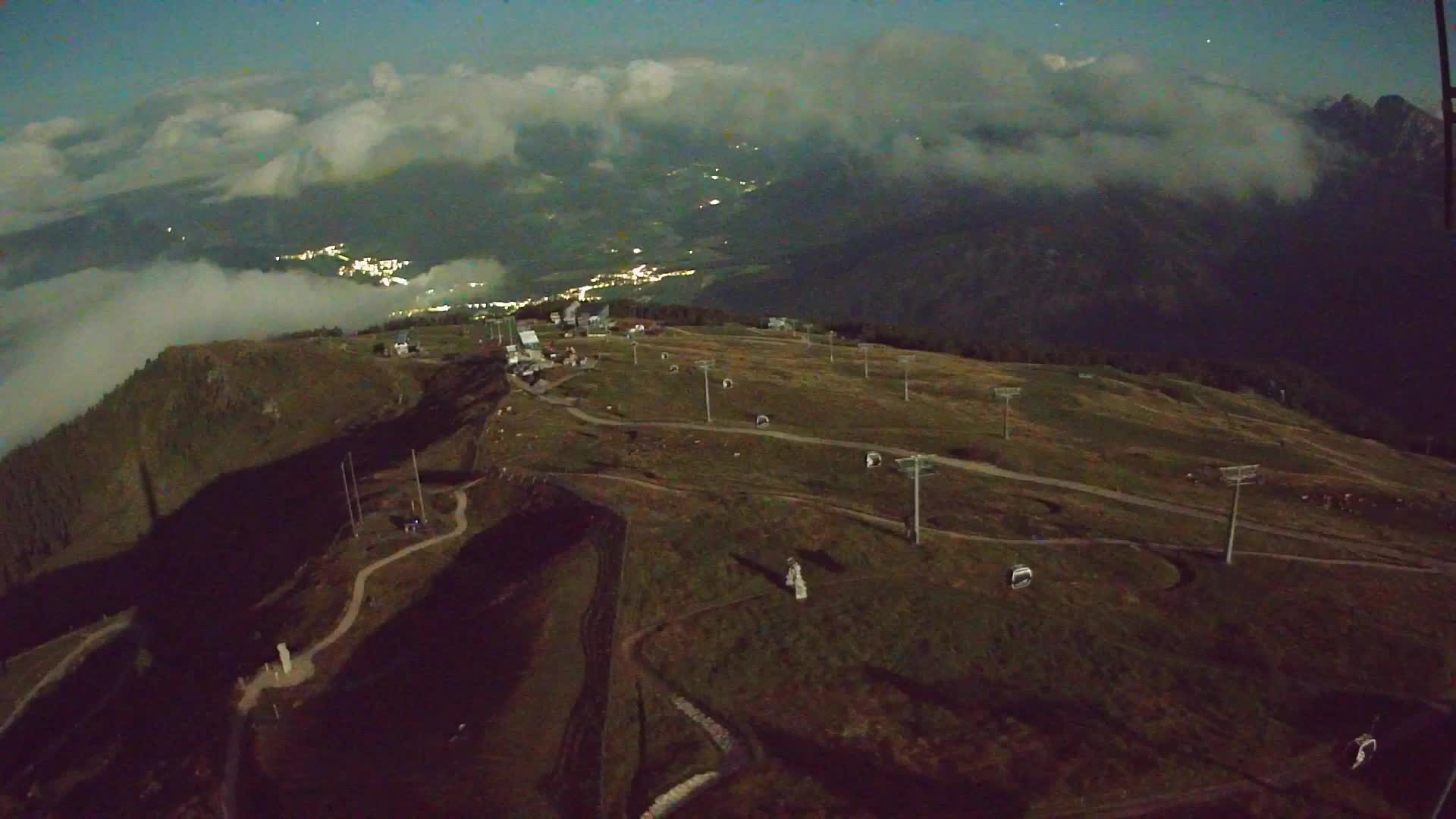 Kronplatz-Gipfel | Blick nach Olang – Valdaora