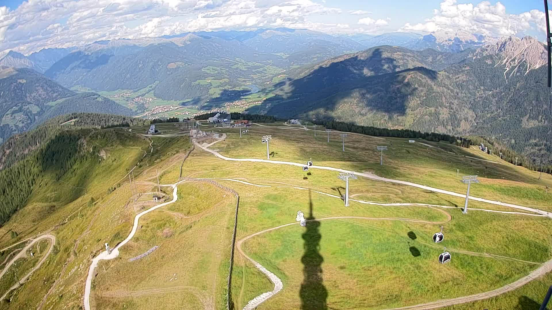 Sommet du Kronplatz | vue sur Valdaora – Olang