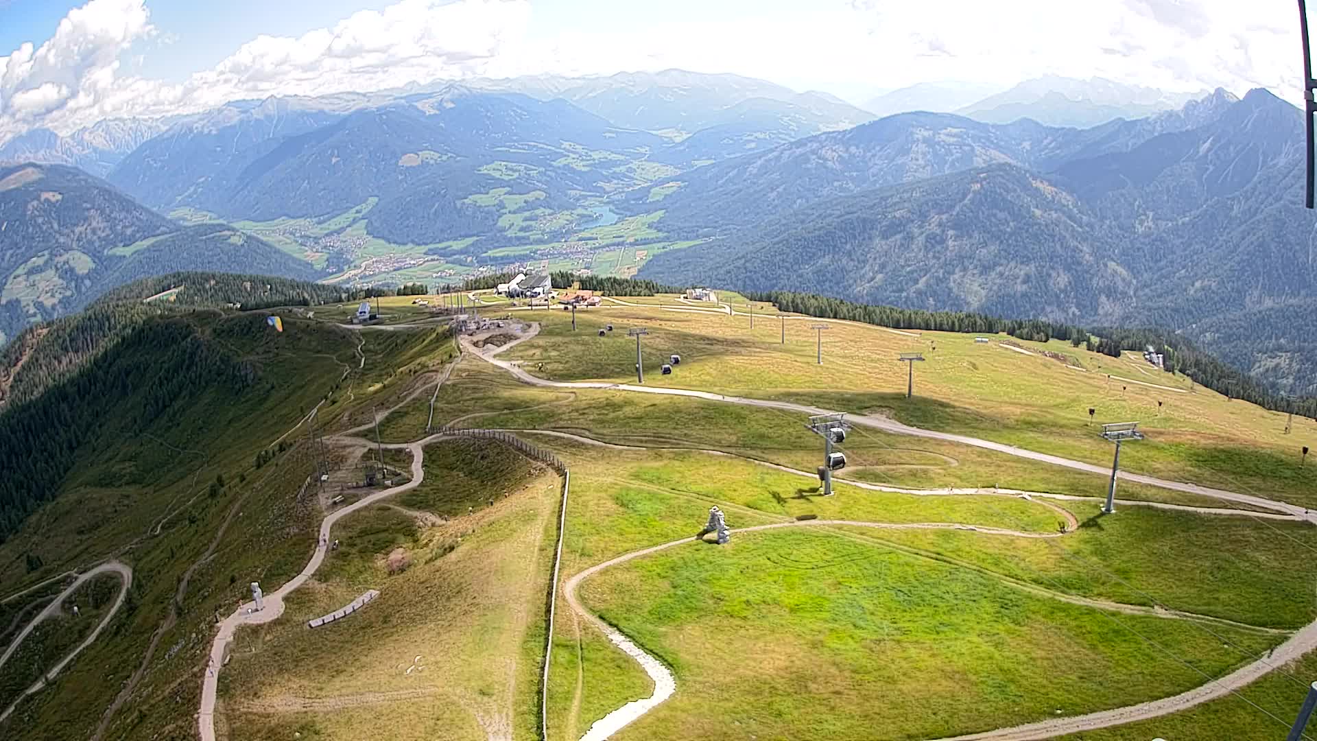 Sommet du Kronplatz | vue sur Valdaora – Olang
