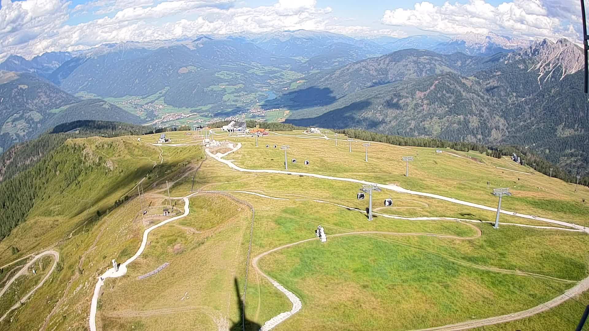 Kronplatz vrh | pogled na Valdaora – Olang