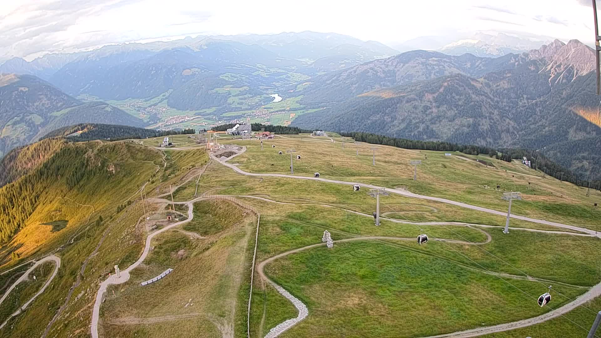Sommet du Kronplatz | vue sur Valdaora – Olang