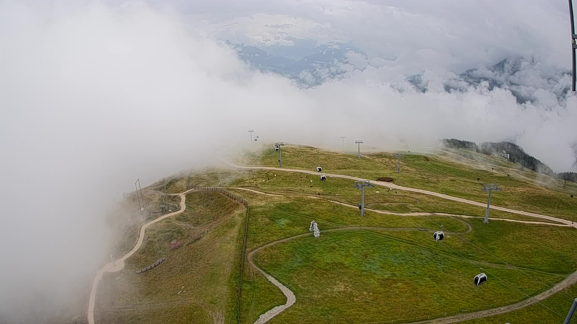 Sommet du Kronplatz | vue sur Valdaora – Olang