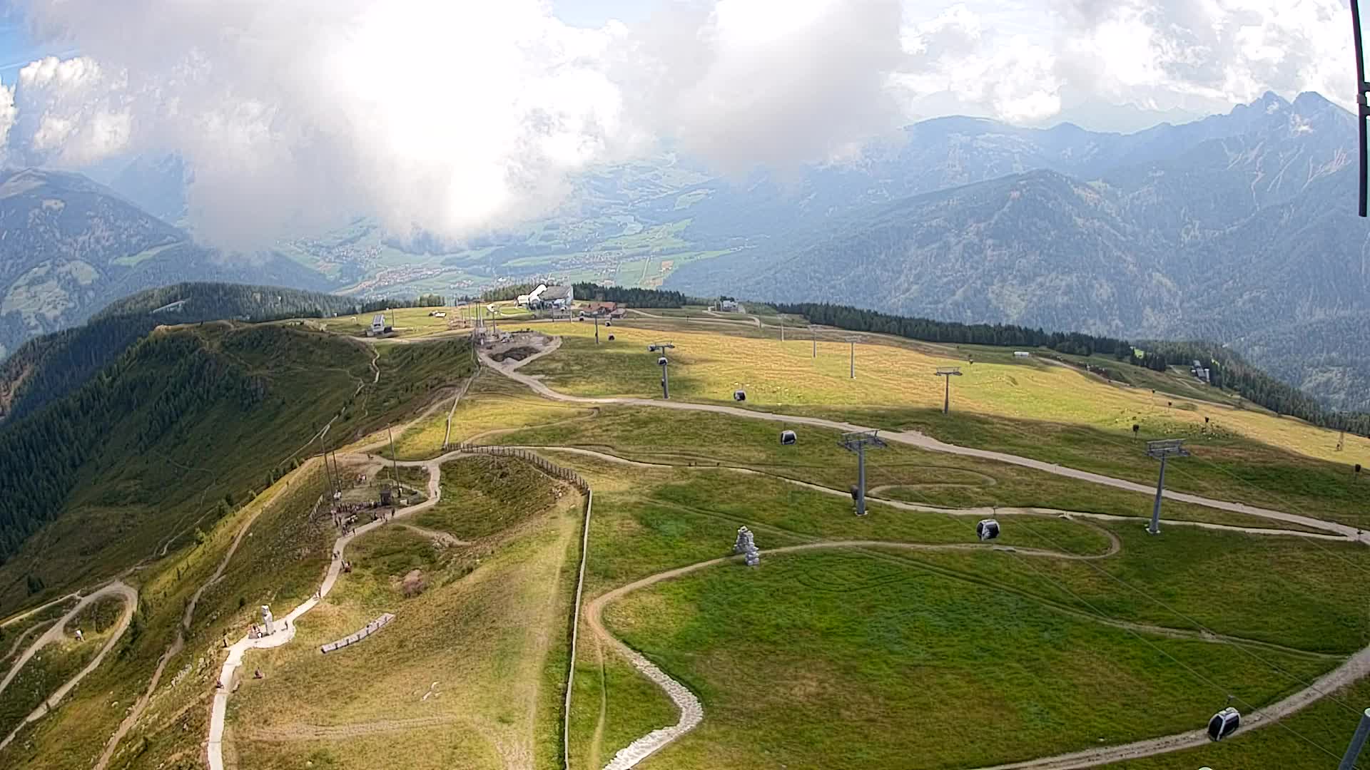 Cima Kronplatz | vista a Valdaora – Olang