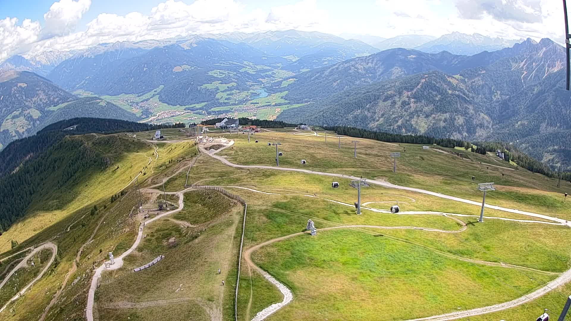 Sommet du Kronplatz | vue sur Valdaora – Olang