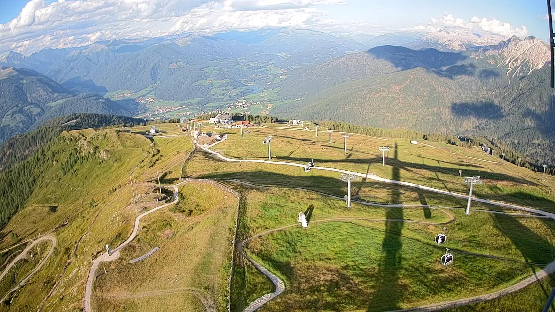 Kronplatz vrh | pogled na Valdaora – Olang