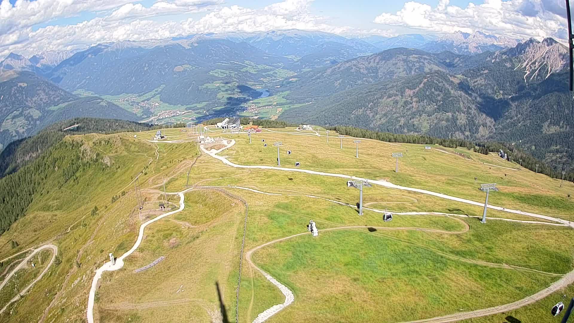 Sommet du Kronplatz | vue sur Valdaora – Olang