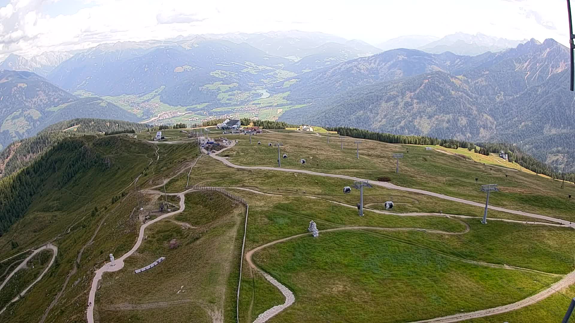 Sommet du Kronplatz | vue sur Valdaora – Olang