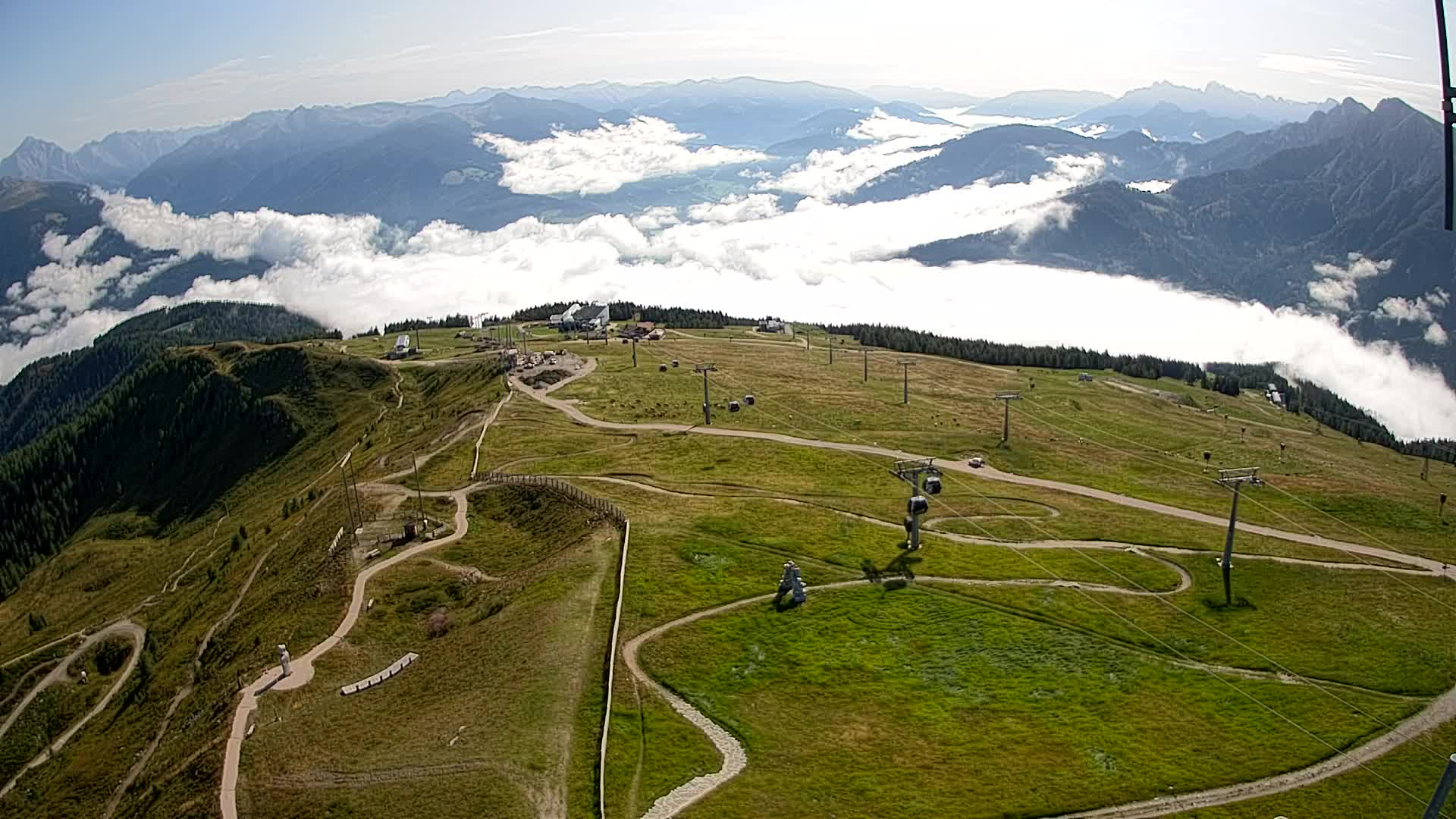 Sommet du Kronplatz | vue sur Valdaora – Olang