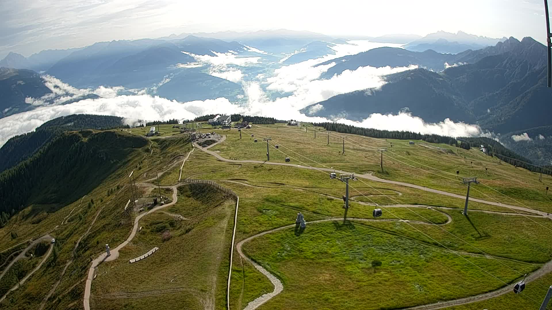 Kronplatz vrh | pogled na Valdaora – Olang