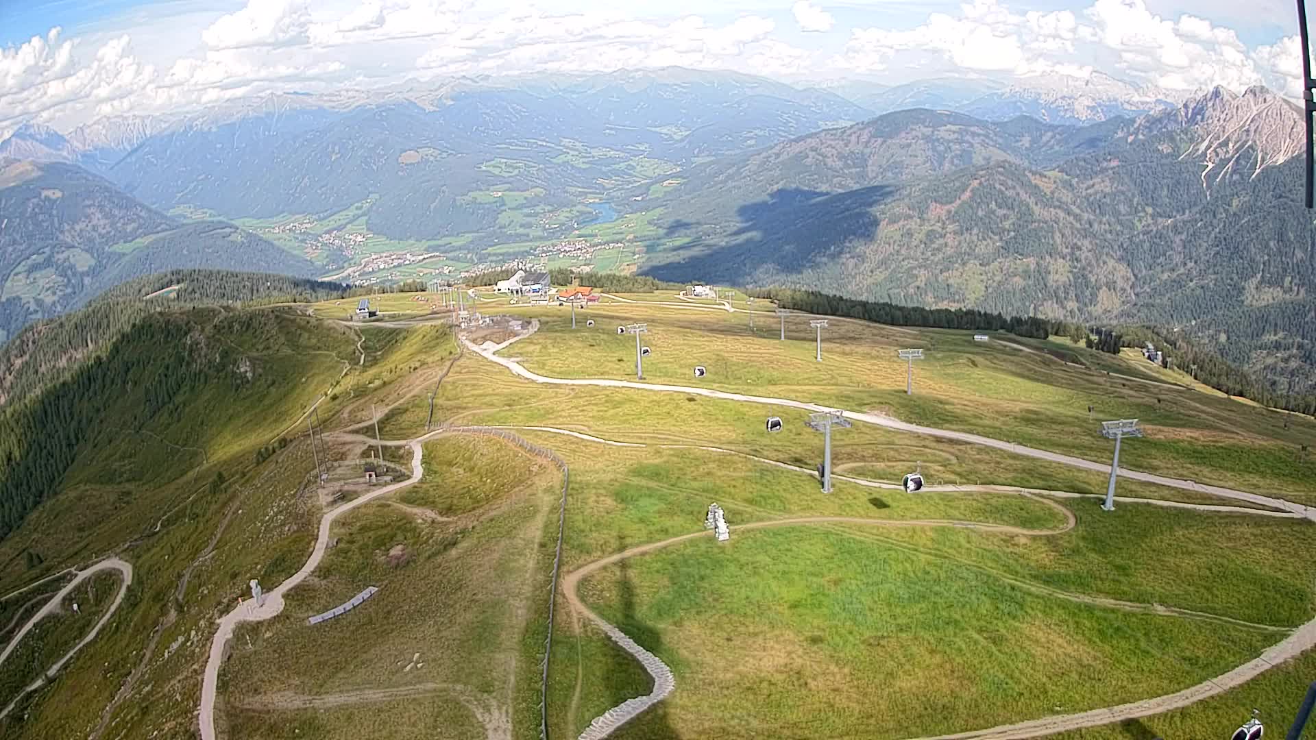 Sommet du Kronplatz | vue sur Valdaora – Olang