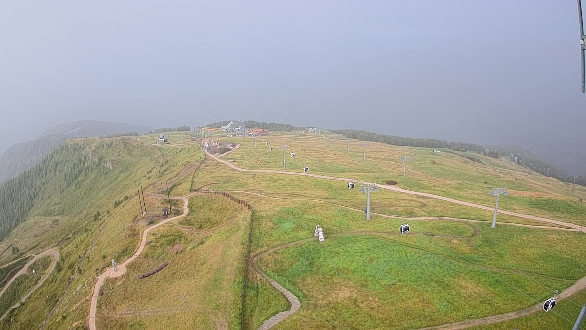 Kronplatz-Gipfel | Blick nach Olang – Valdaora