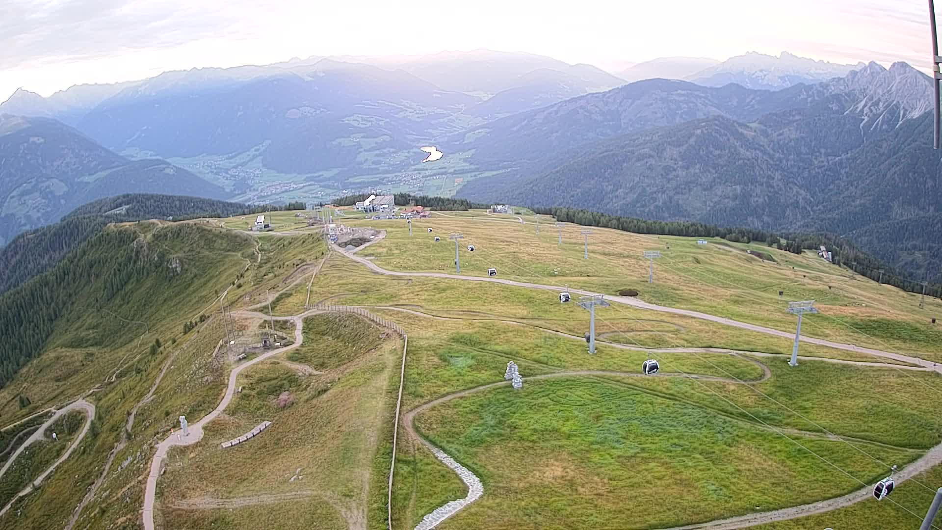 Sommet du Kronplatz | vue sur Valdaora – Olang