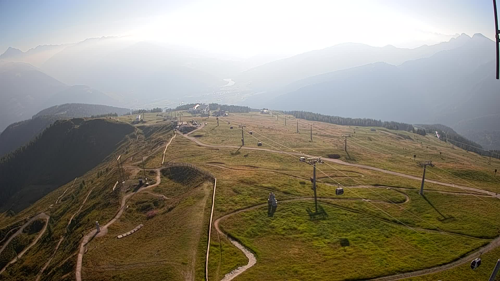 Kronplatz-Gipfel | Blick nach Olang – Valdaora