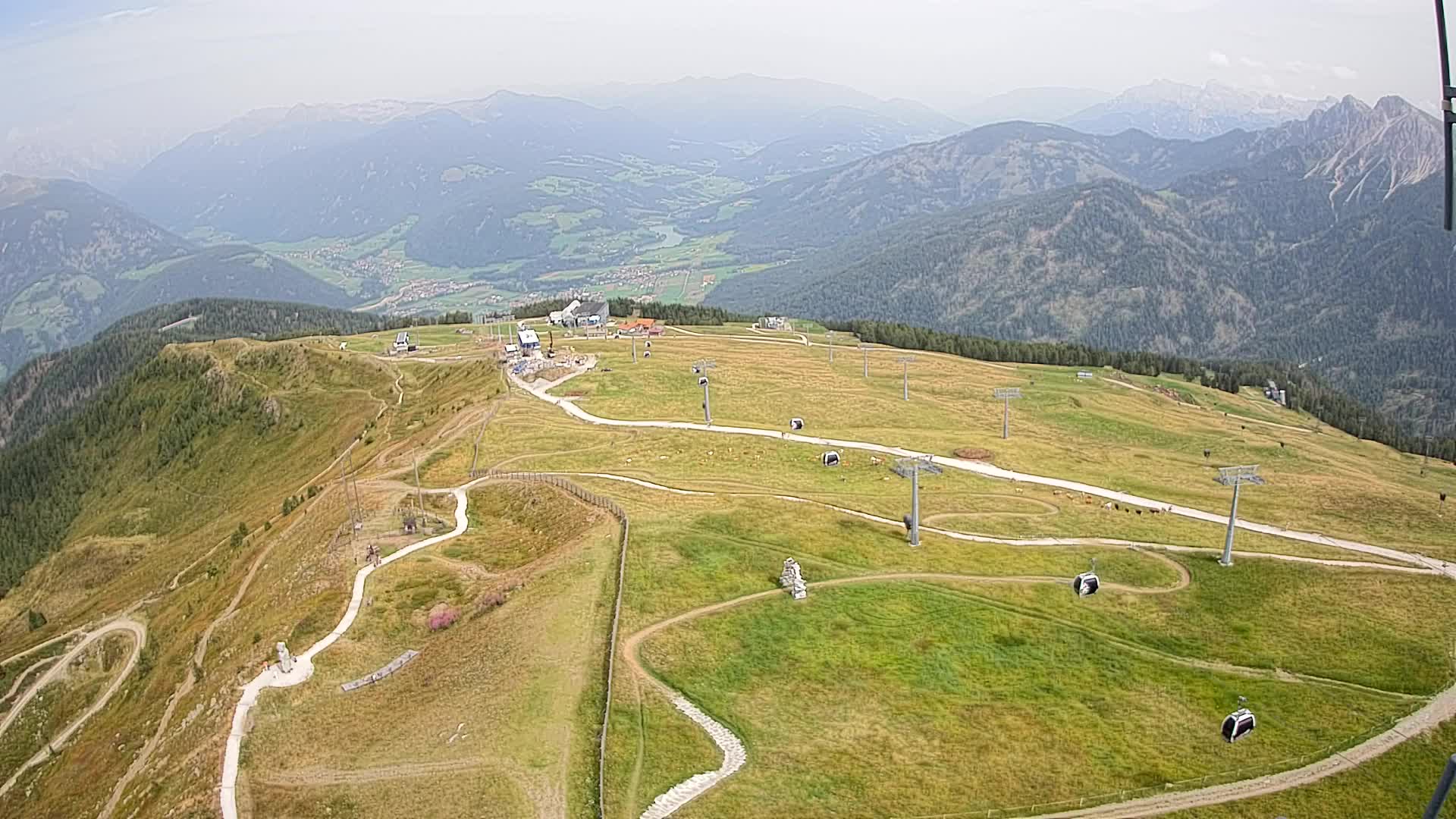 Kronplatz vrh | pogled na Valdaora – Olang