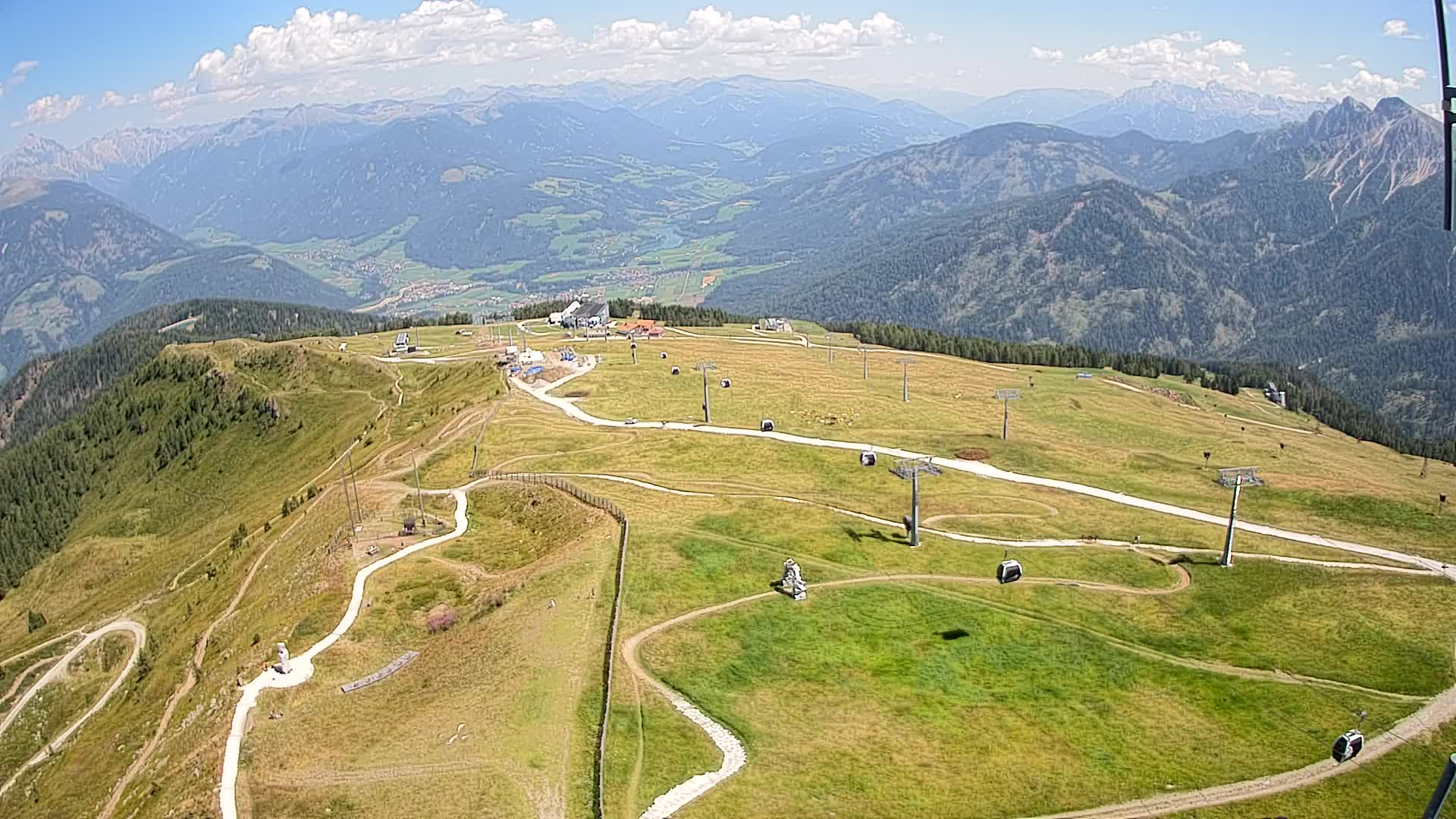 Sommet du Kronplatz | vue sur Valdaora – Olang