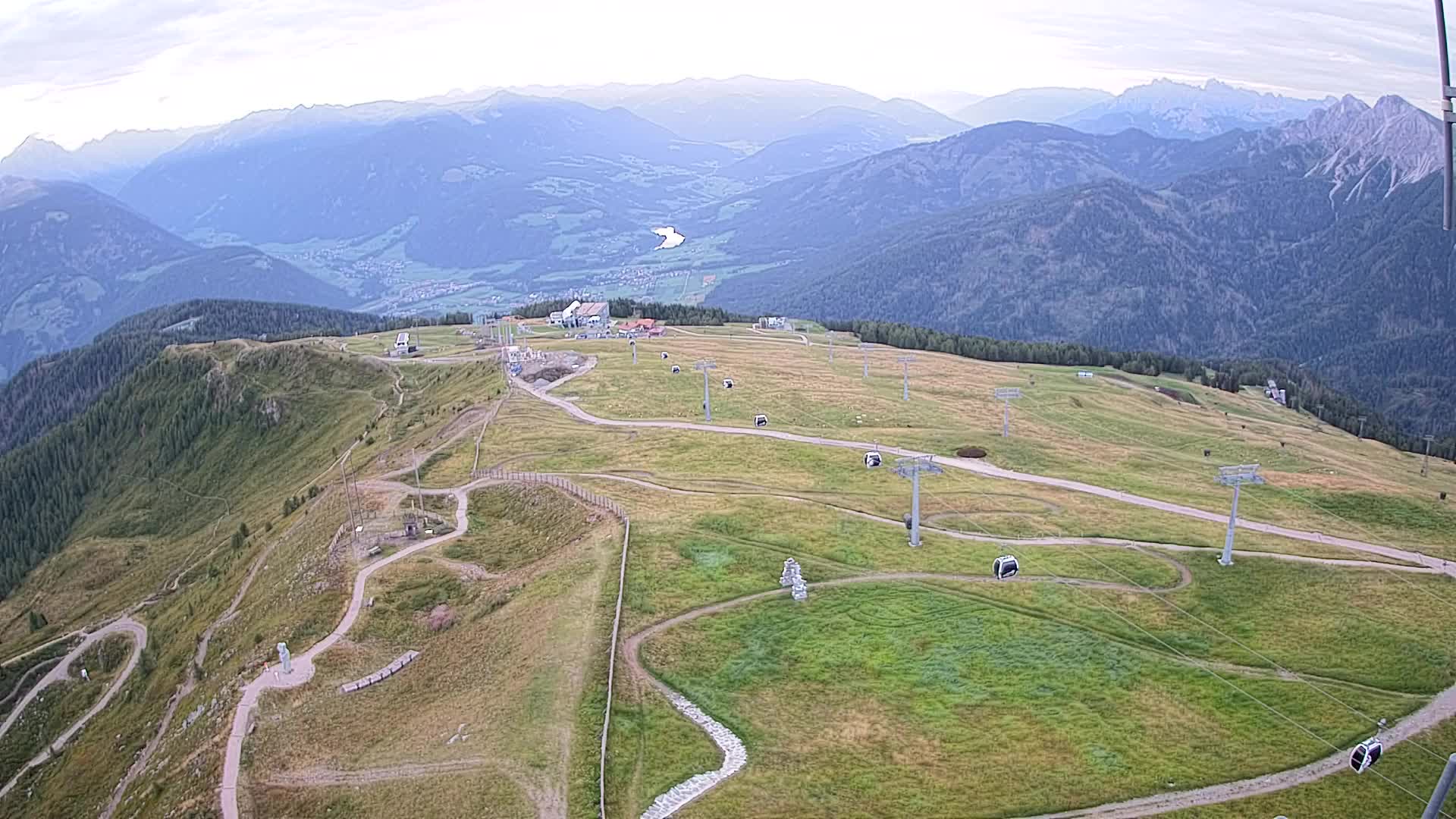 Sommet du Kronplatz | vue sur Valdaora – Olang