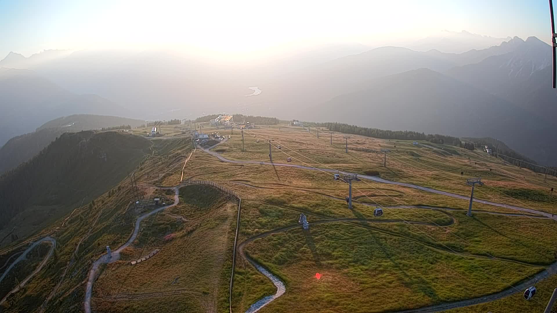 Kronplatz-Gipfel | Blick nach Olang – Valdaora