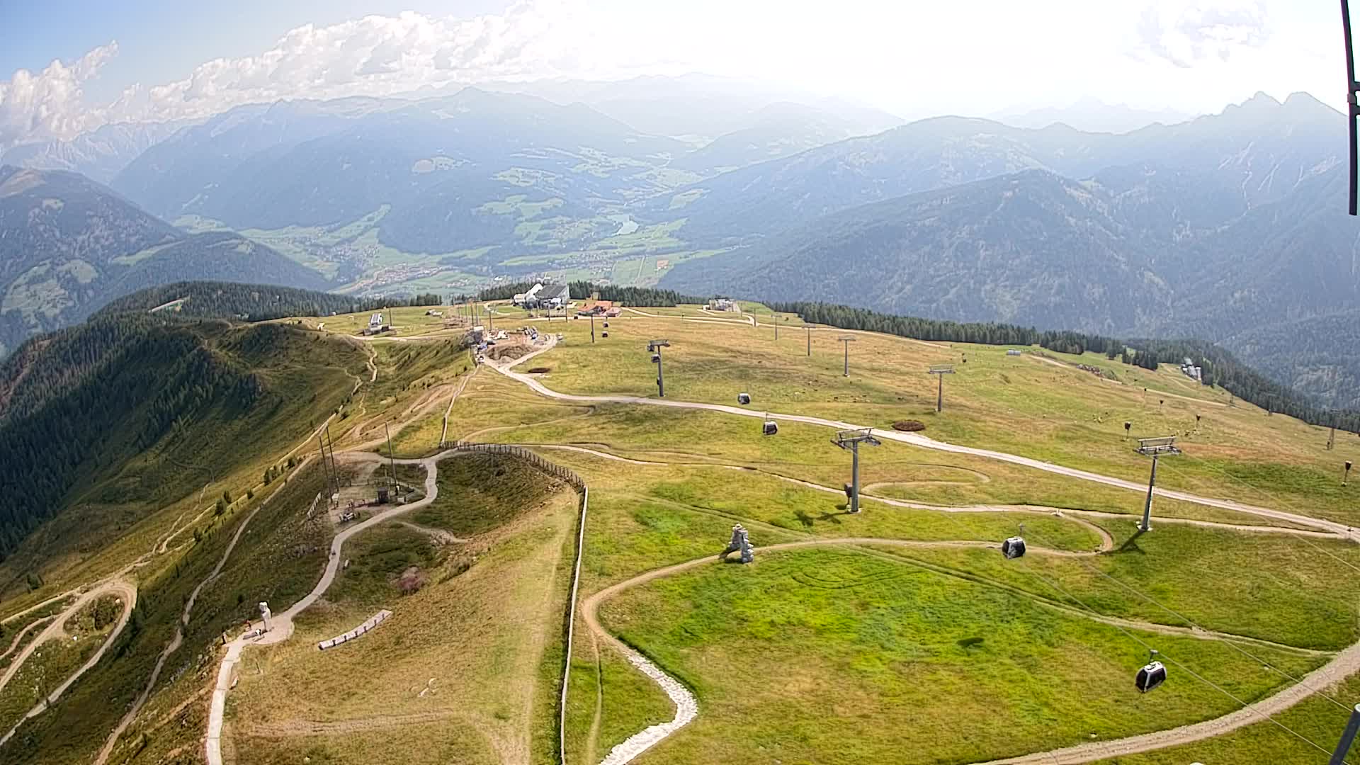 Kronplatz vrh | pogled na Valdaora – Olang