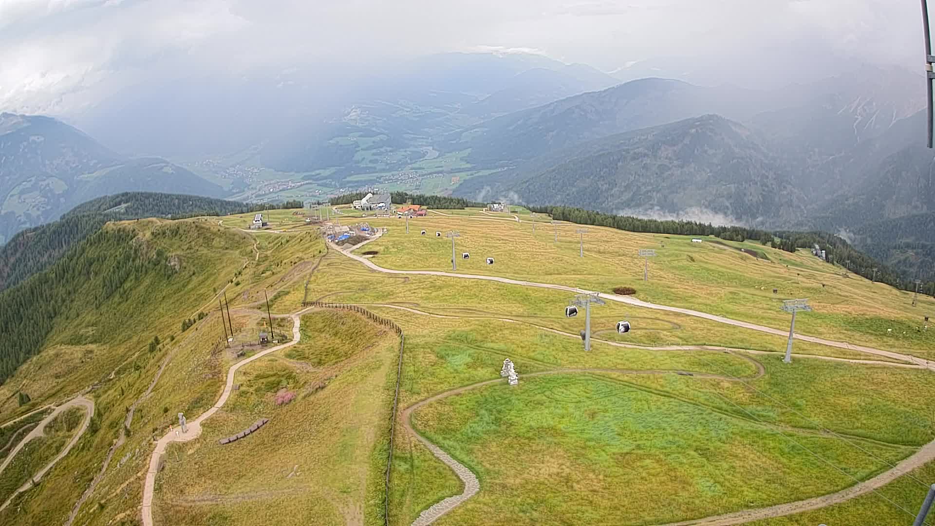 Sommet du Kronplatz | vue sur Valdaora – Olang