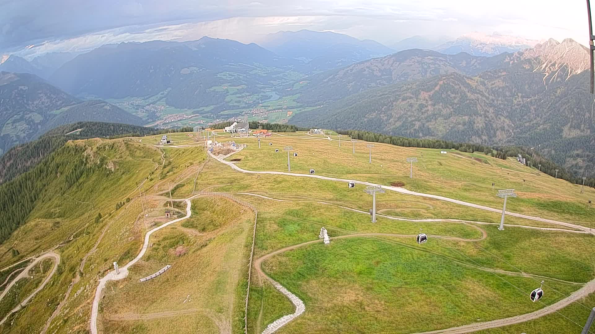 Sommet du Kronplatz | vue sur Valdaora – Olang