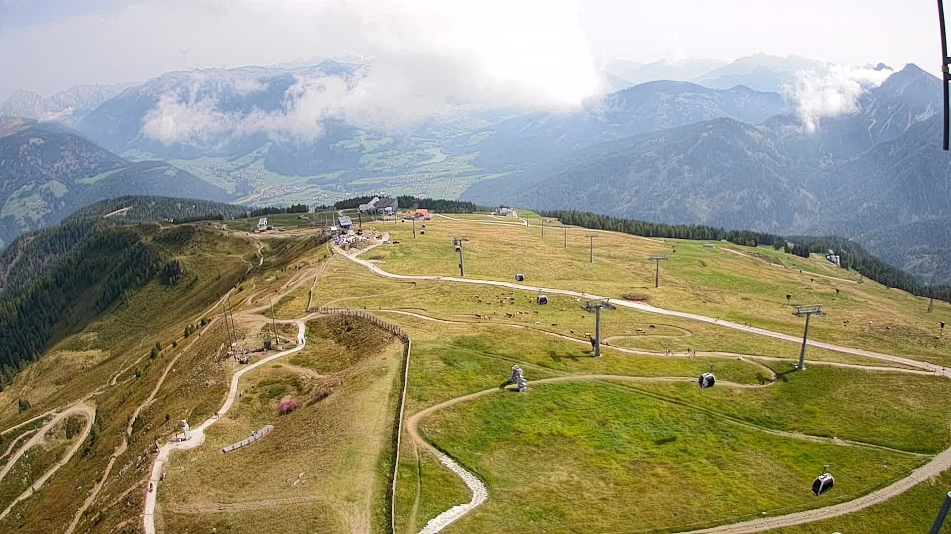Sommet du Kronplatz | vue sur Valdaora – Olang