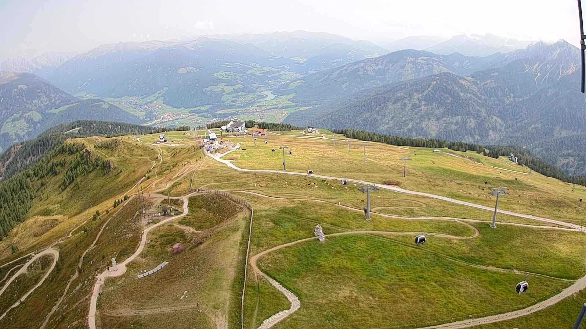 Kronplatz vrh | pogled na Valdaora – Olang