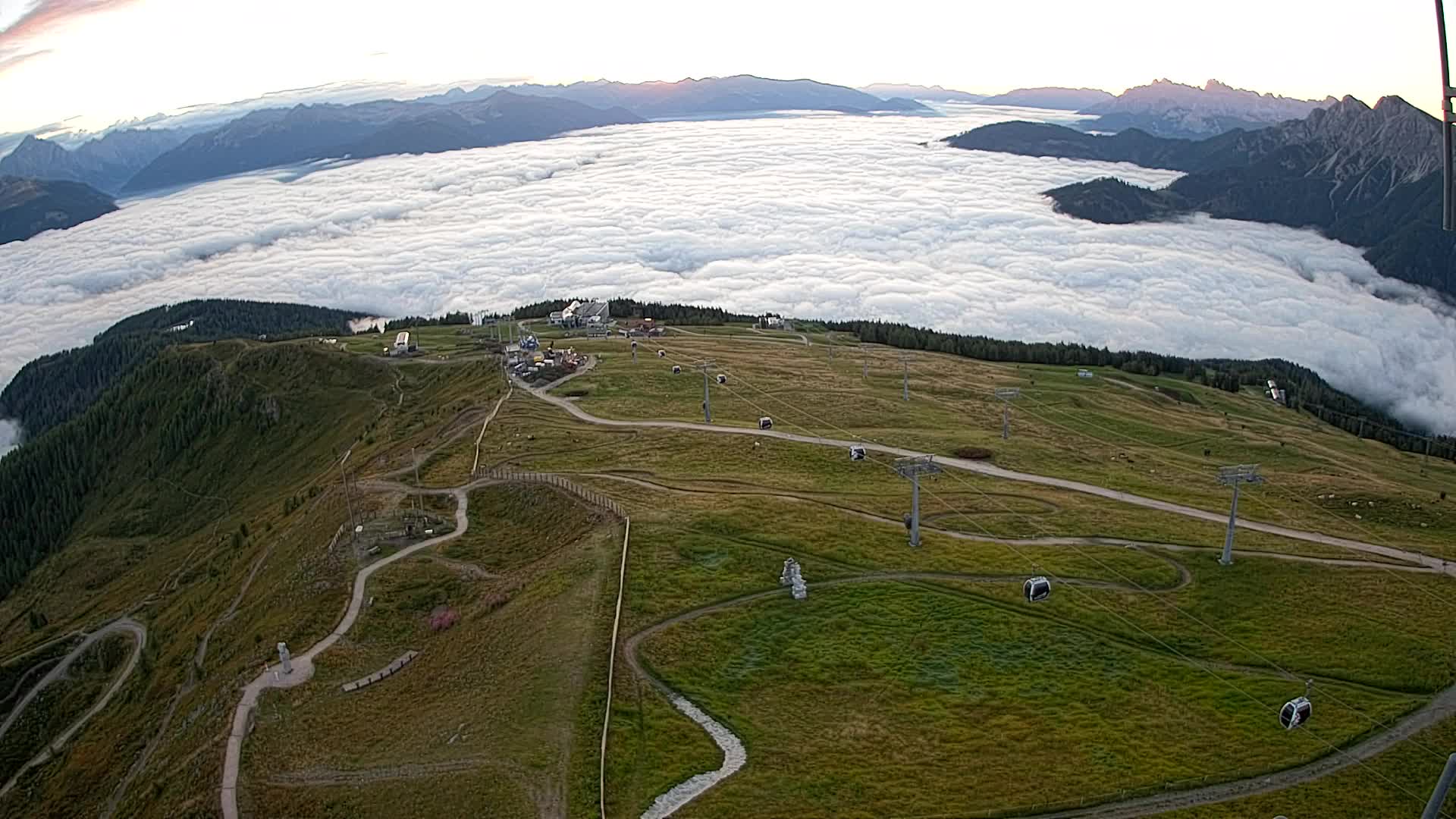 Kronplatz vrh | pogled na Valdaoro – Olang