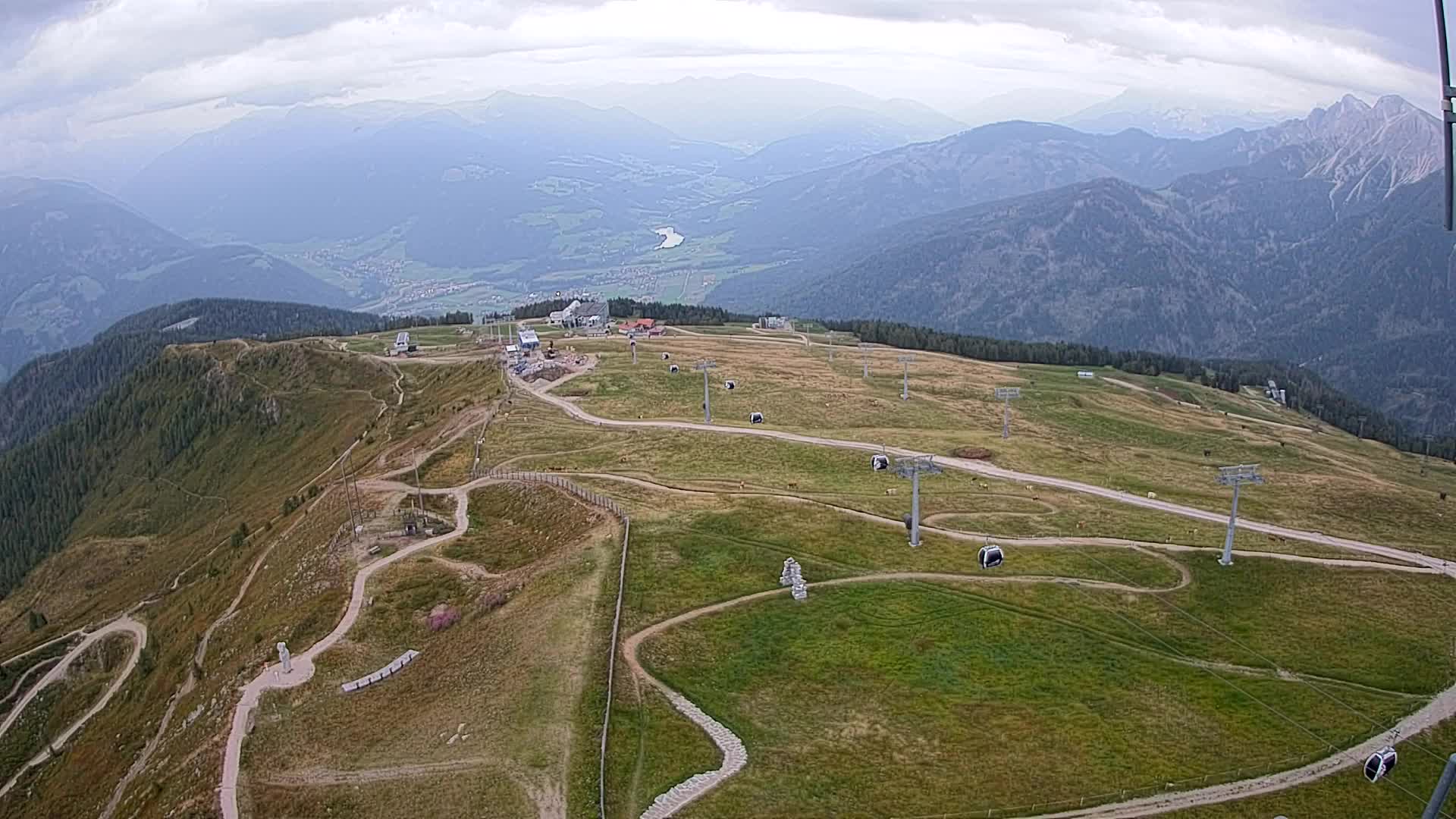 Sommet du Kronplatz | vue sur Valdaora – Olang