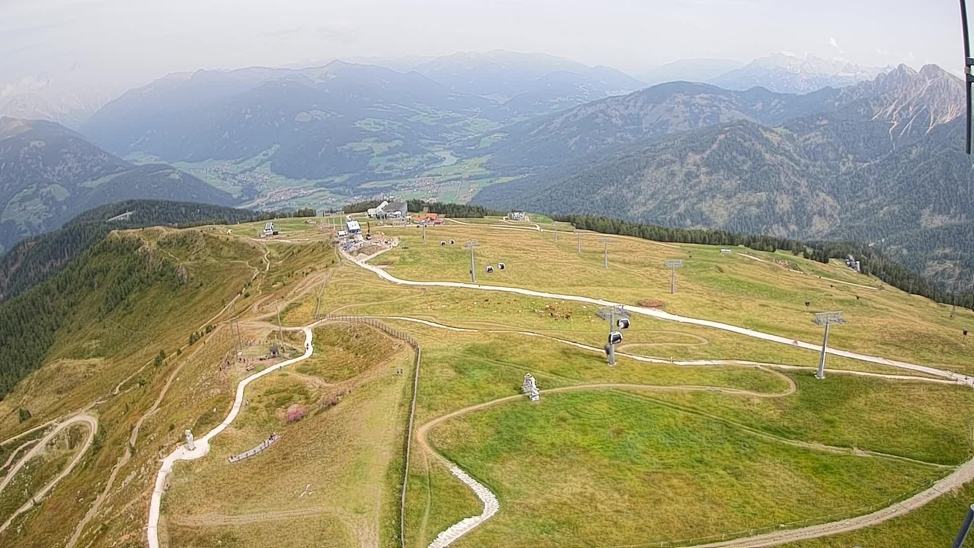 Kronplatz vrh | pogled na Valdaora – Olang