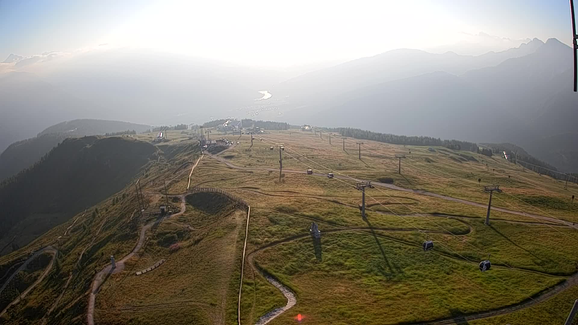 Kronplatz-Gipfel | Blick nach Olang – Valdaora
