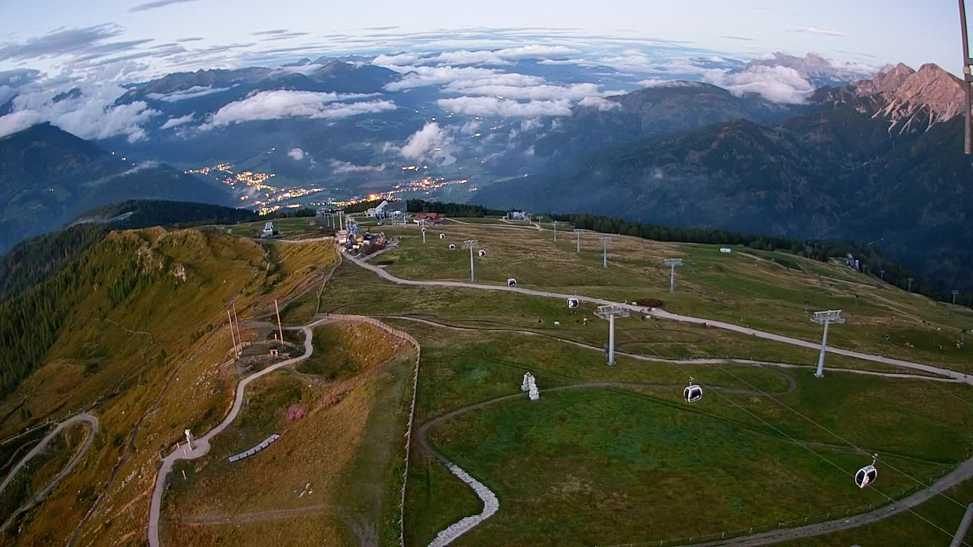 Kronplatz vrh | pogled na Valdaoro – Olang