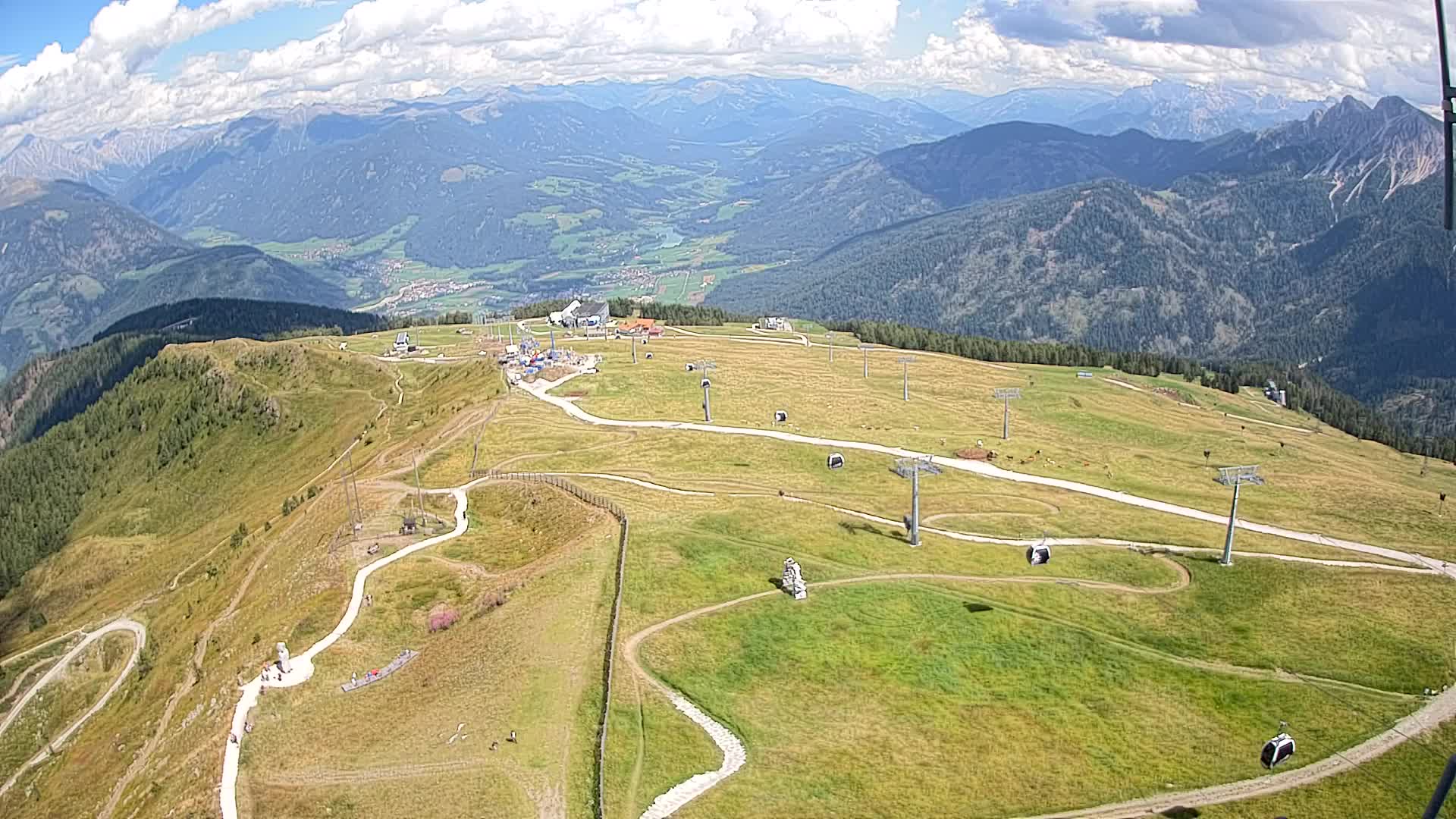 Kronplatz vrh | pogled na Valdaora – Olang