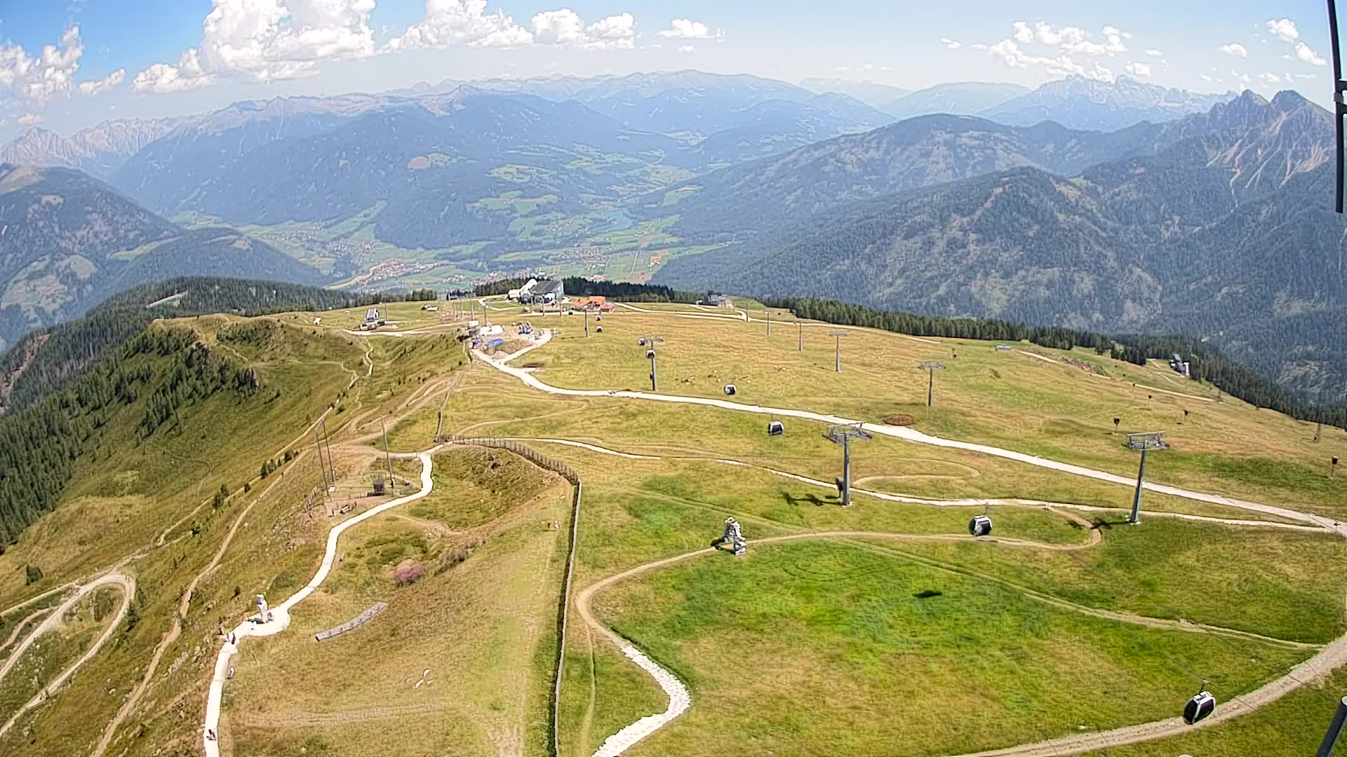 Sommet du Kronplatz | vue sur Valdaora – Olang