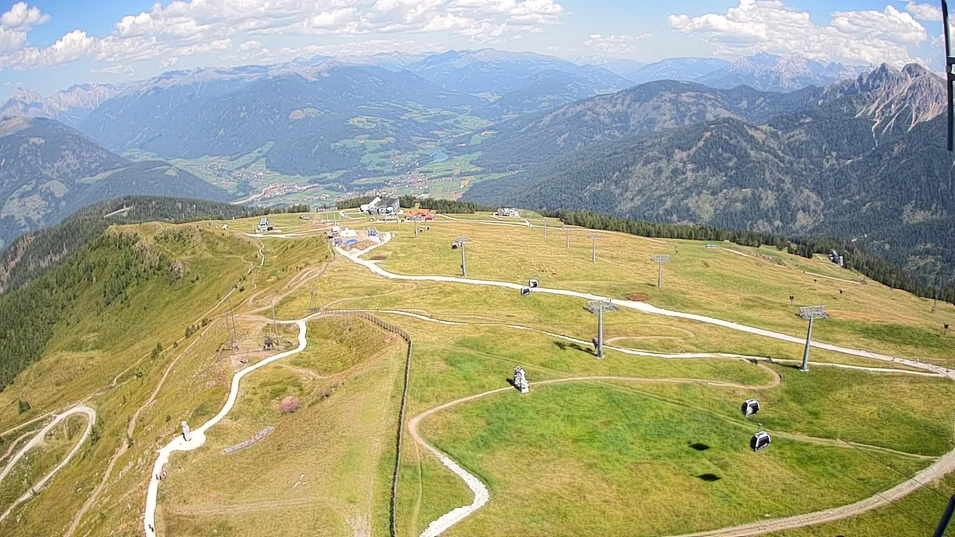 Sommet du Kronplatz | vue sur Valdaora – Olang