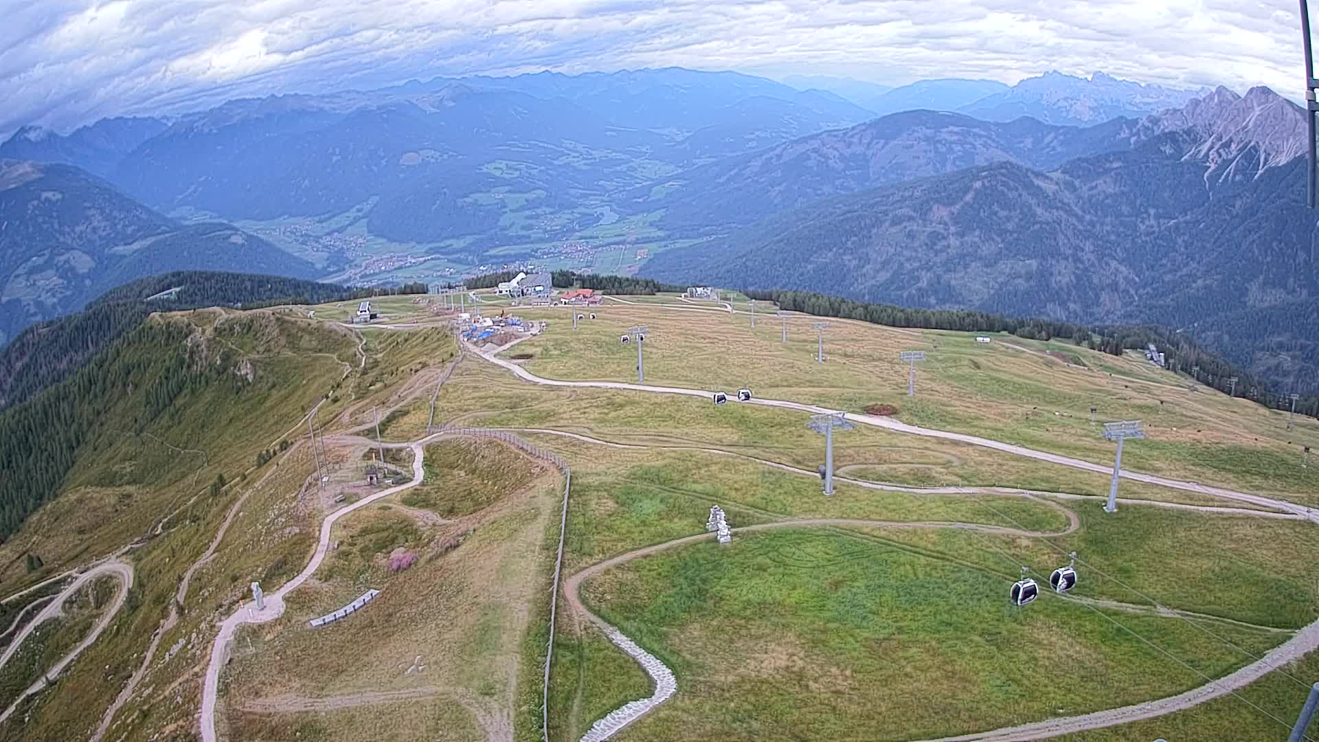 Kronplatz vrh | pogled na Valdaora – Olang