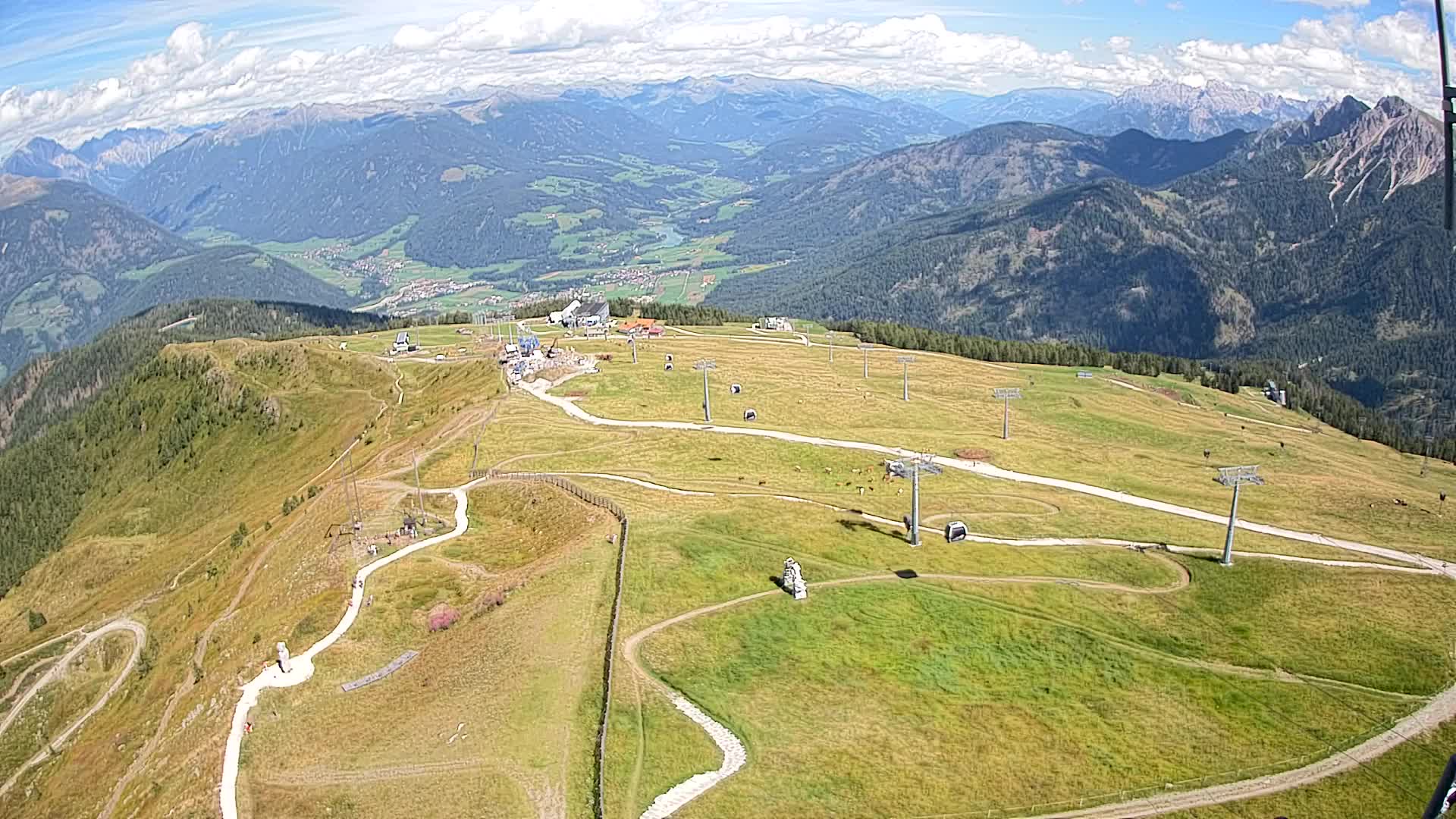 Sommet du Kronplatz | vue sur Valdaora – Olang