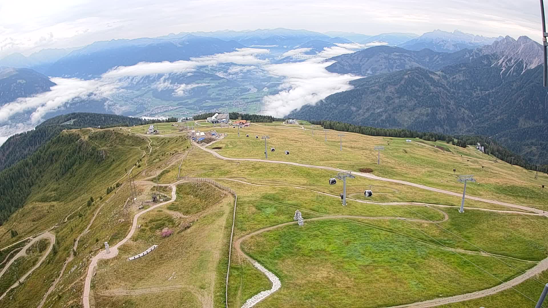 Kronplatz vrh | pogled na Valdaoro – Olang