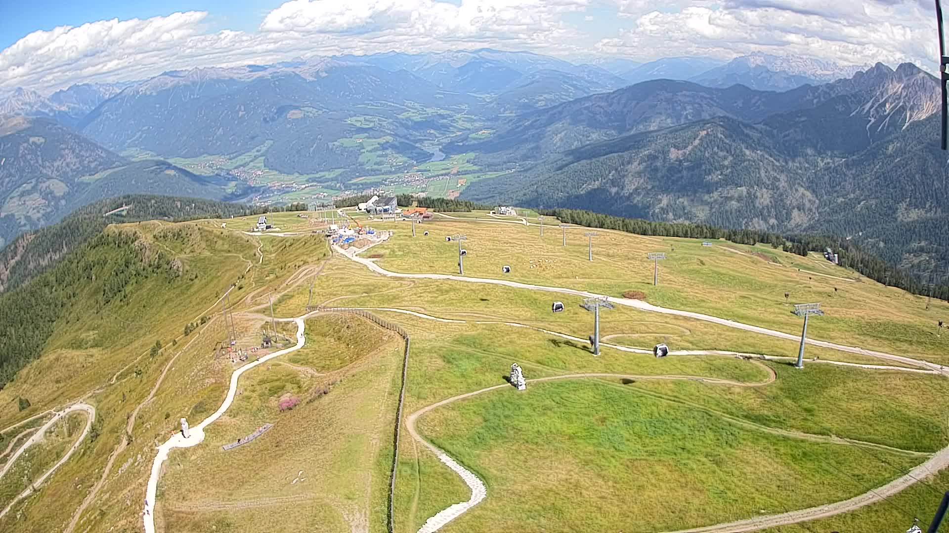 Sommet du Kronplatz | vue sur Valdaora – Olang