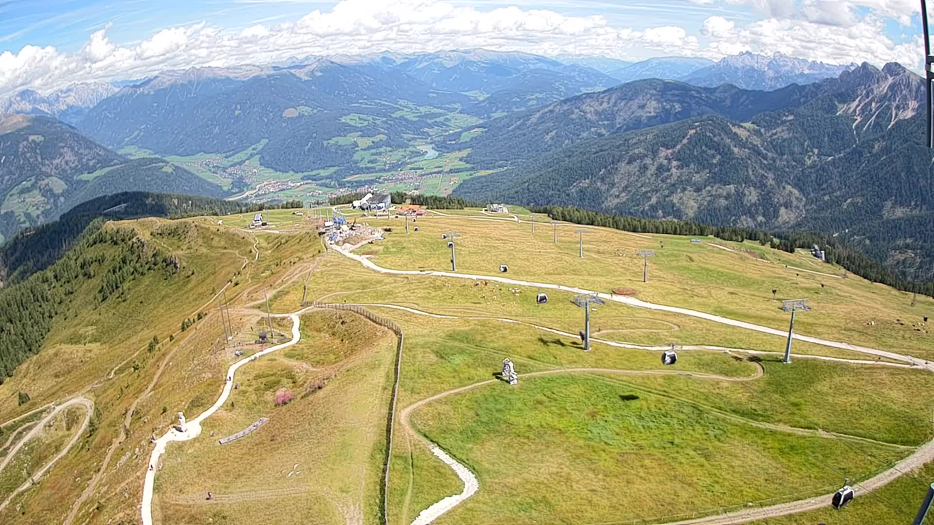 Kronplatz vrh | pogled na Valdaora – Olang