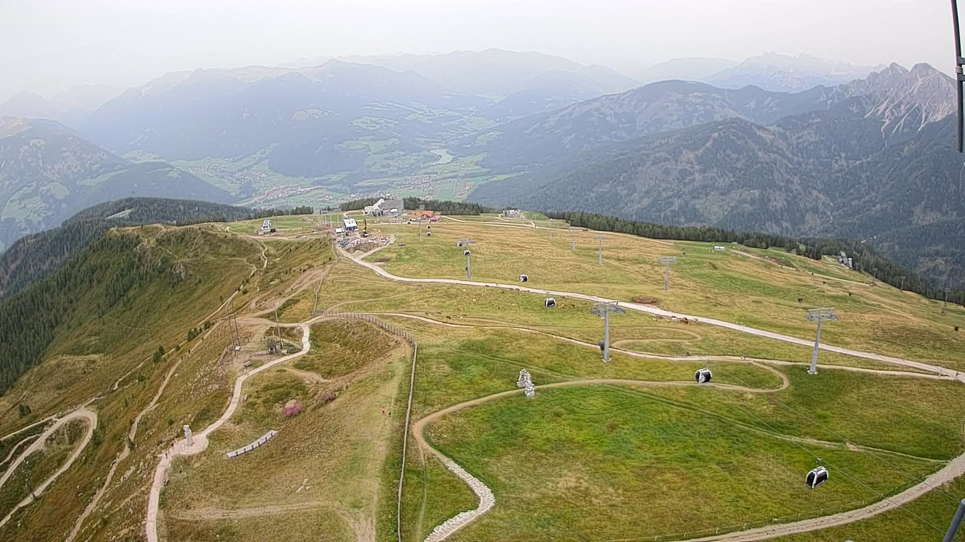 Sommet du Kronplatz | vue sur Valdaora – Olang
