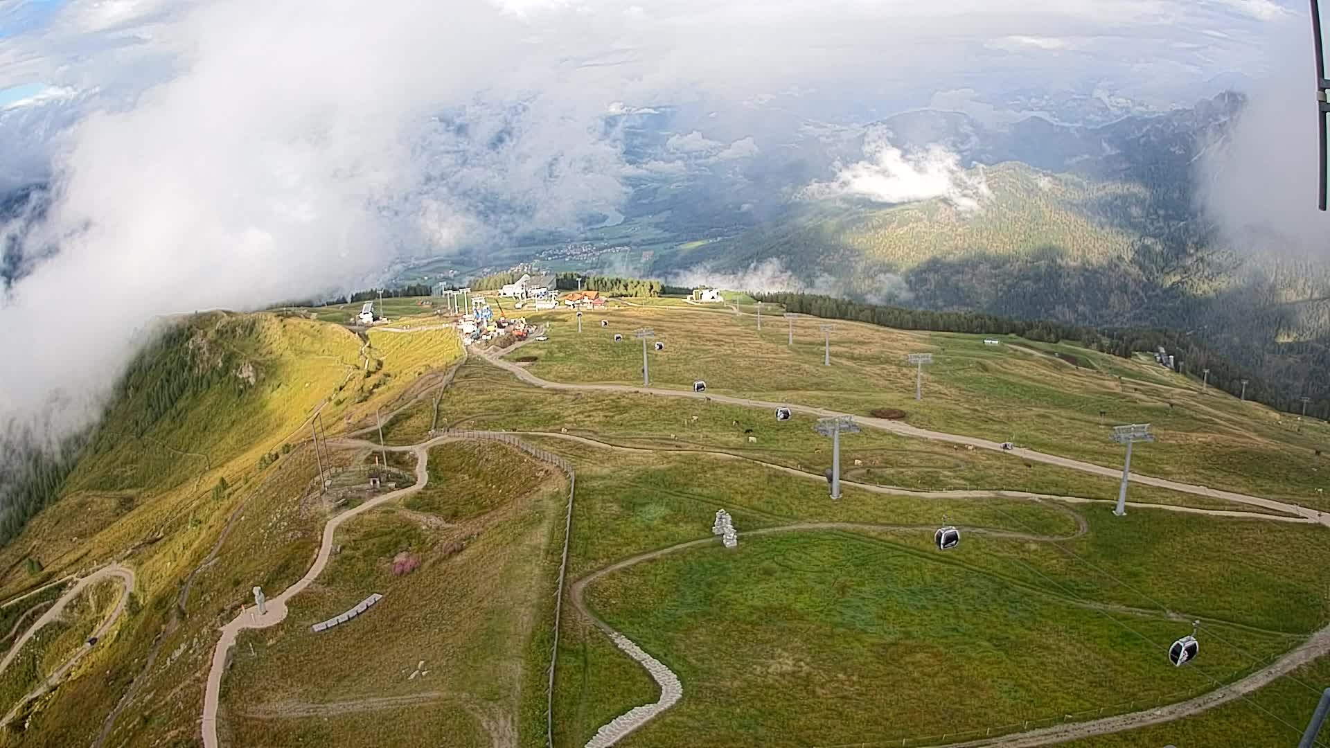 Kronplatz vrh | pogled na Valdaoro – Olang