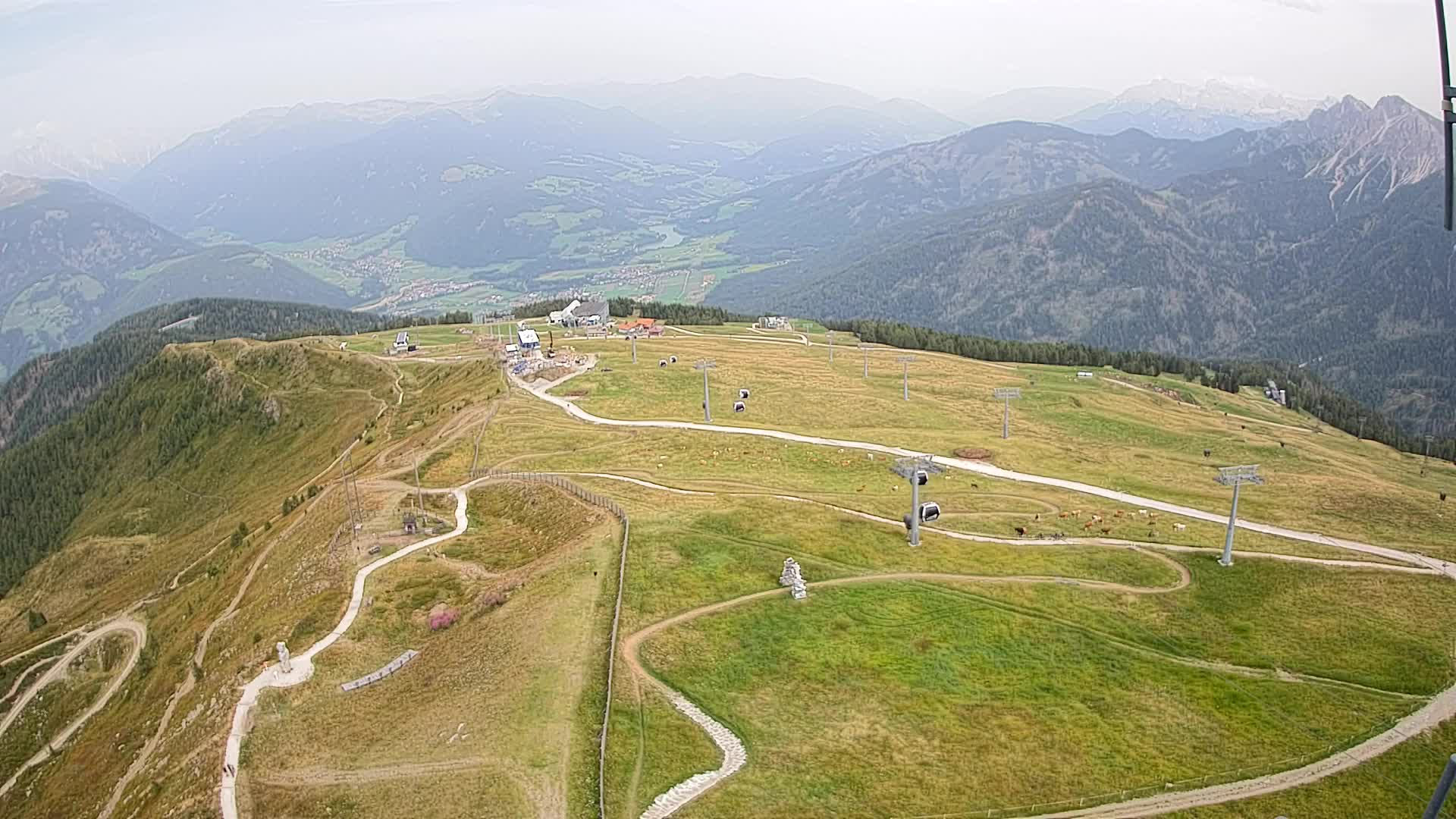 Sommet du Kronplatz | vue sur Valdaora – Olang