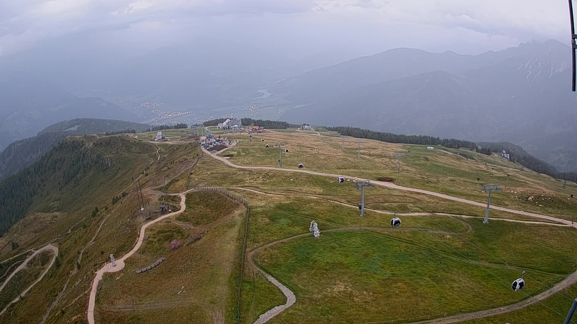 Kronplatz vrh | pogled na Valdaora – Olang