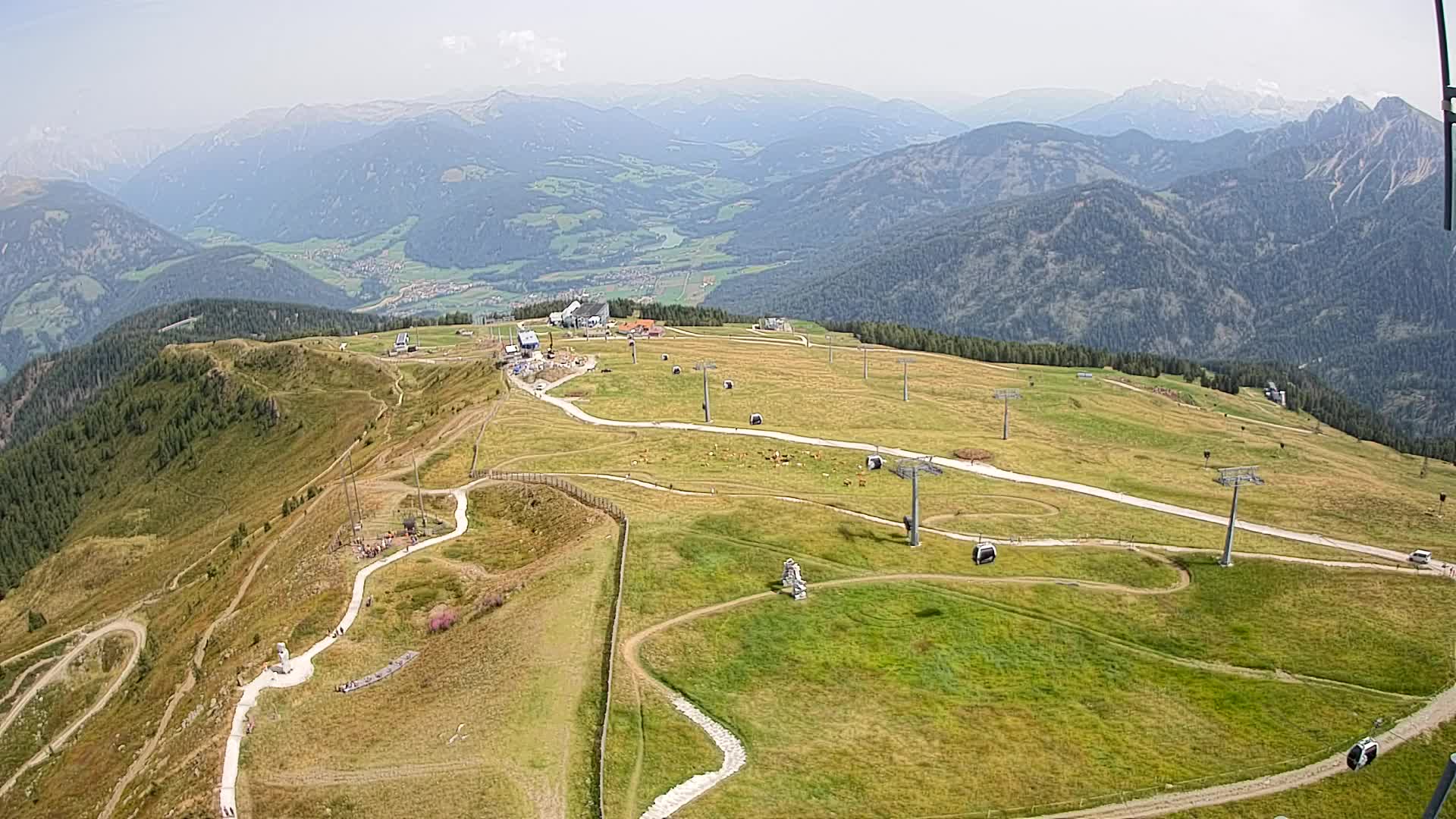 Kronplatz vrh | pogled na Valdaoro – Olang